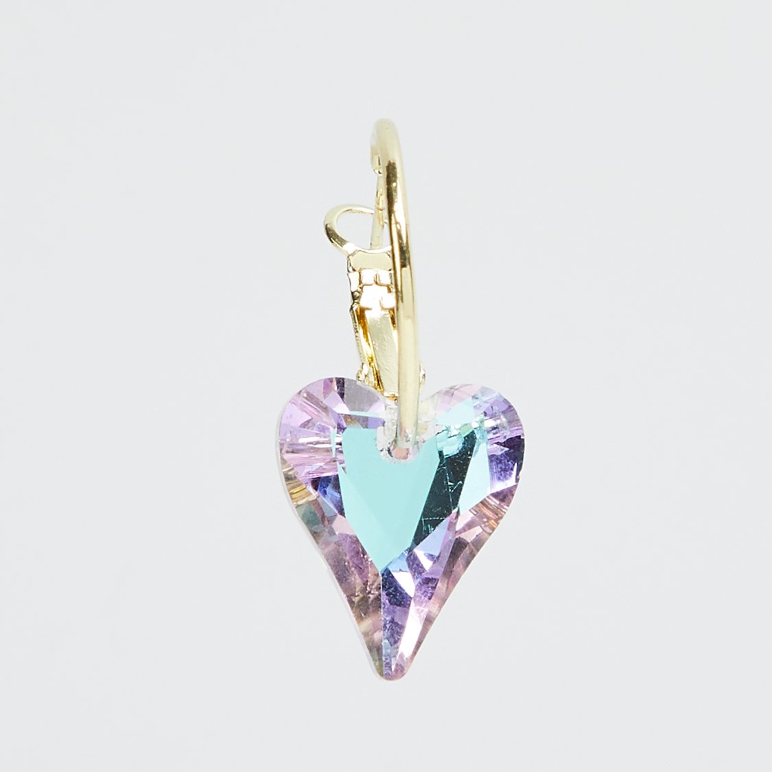 Heart Hoops for Women Sleek and Elegant Design