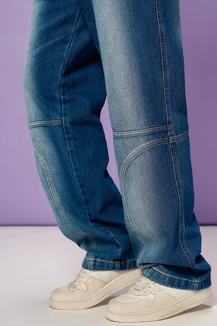Mens Everblue Ridge Straight Leg Jeans for Casual and Everyday Wear