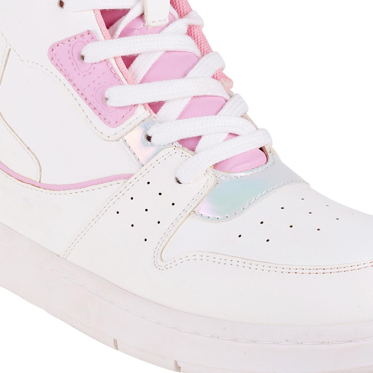 Trendy Women White Casual Sneakers for Everyday Wear Travel and College Outfits