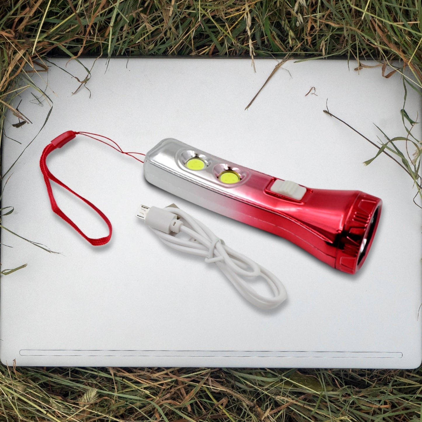 Multi Functional 3 Led Torchlight Flashlight (1 Pc)