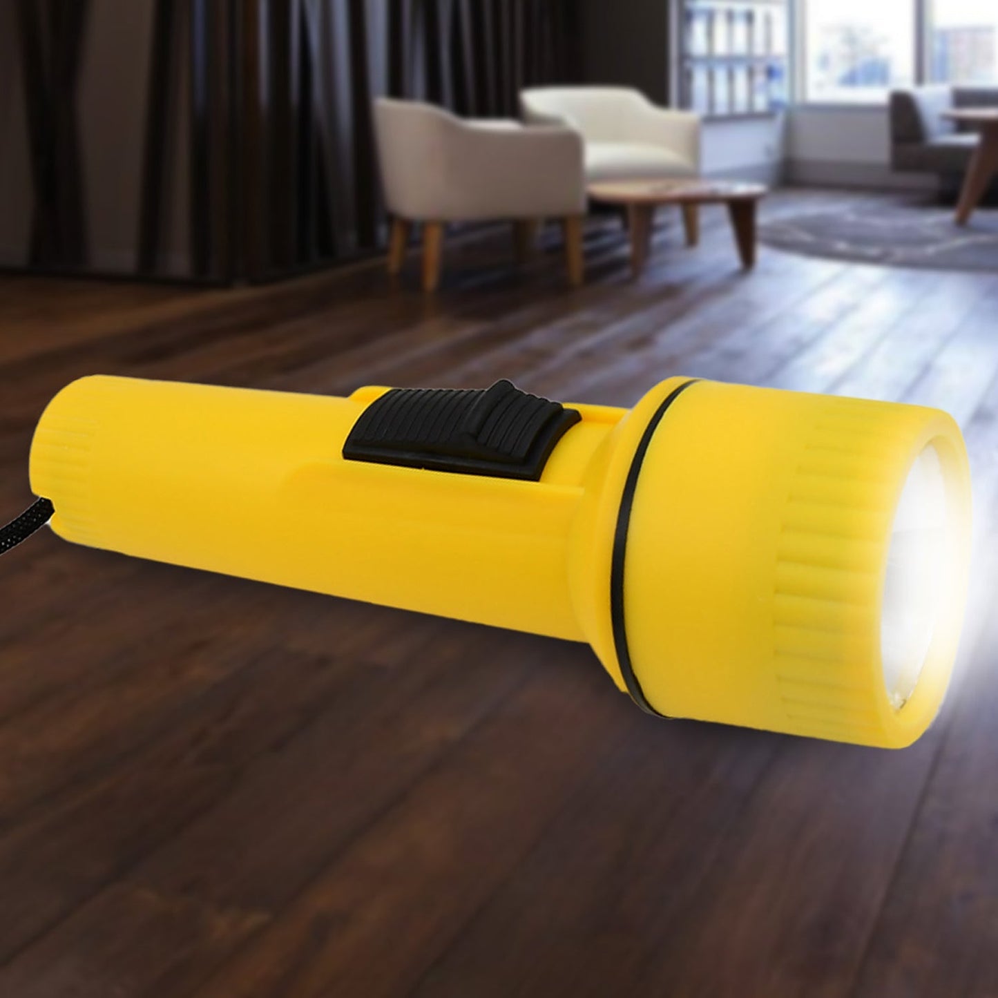 Bigled Flashlights Torch Light Battery Operated (1 Pc Battery Not Included)