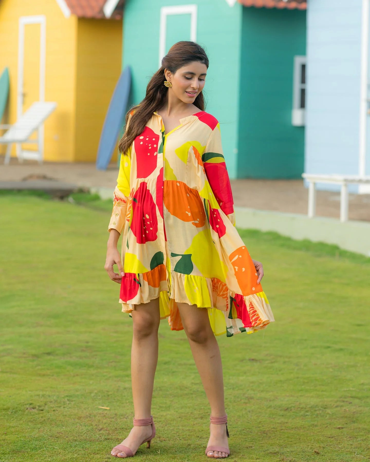 Flowy Tina Maxi Dress for Weddings, Gatherings, and Special Occasions