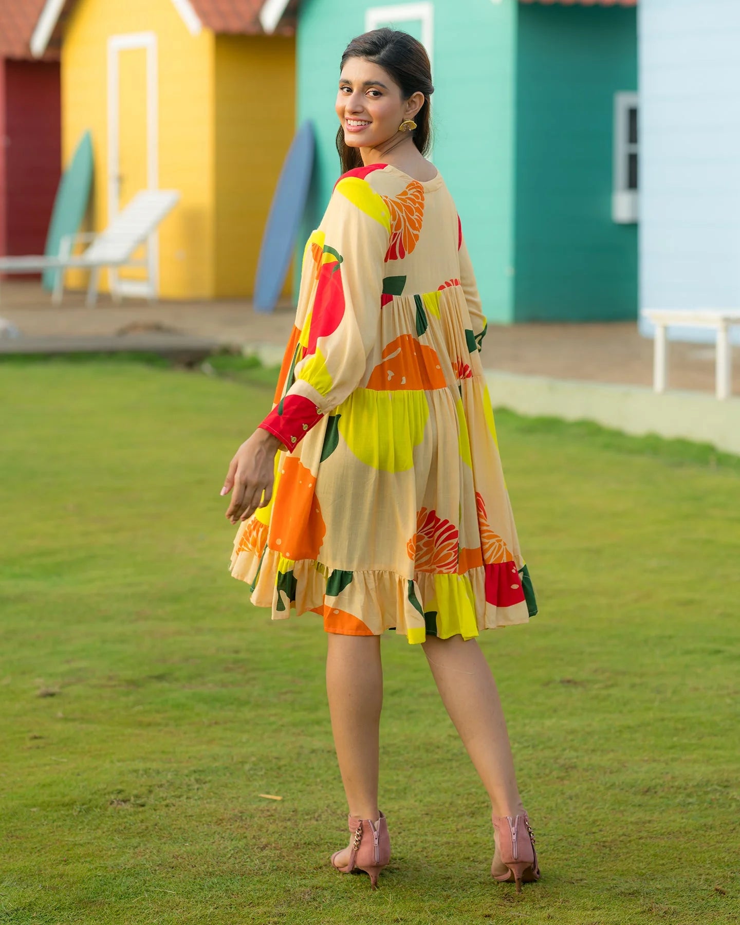 Flowy Tina Maxi Dress for Weddings, Gatherings, and Special Occasions