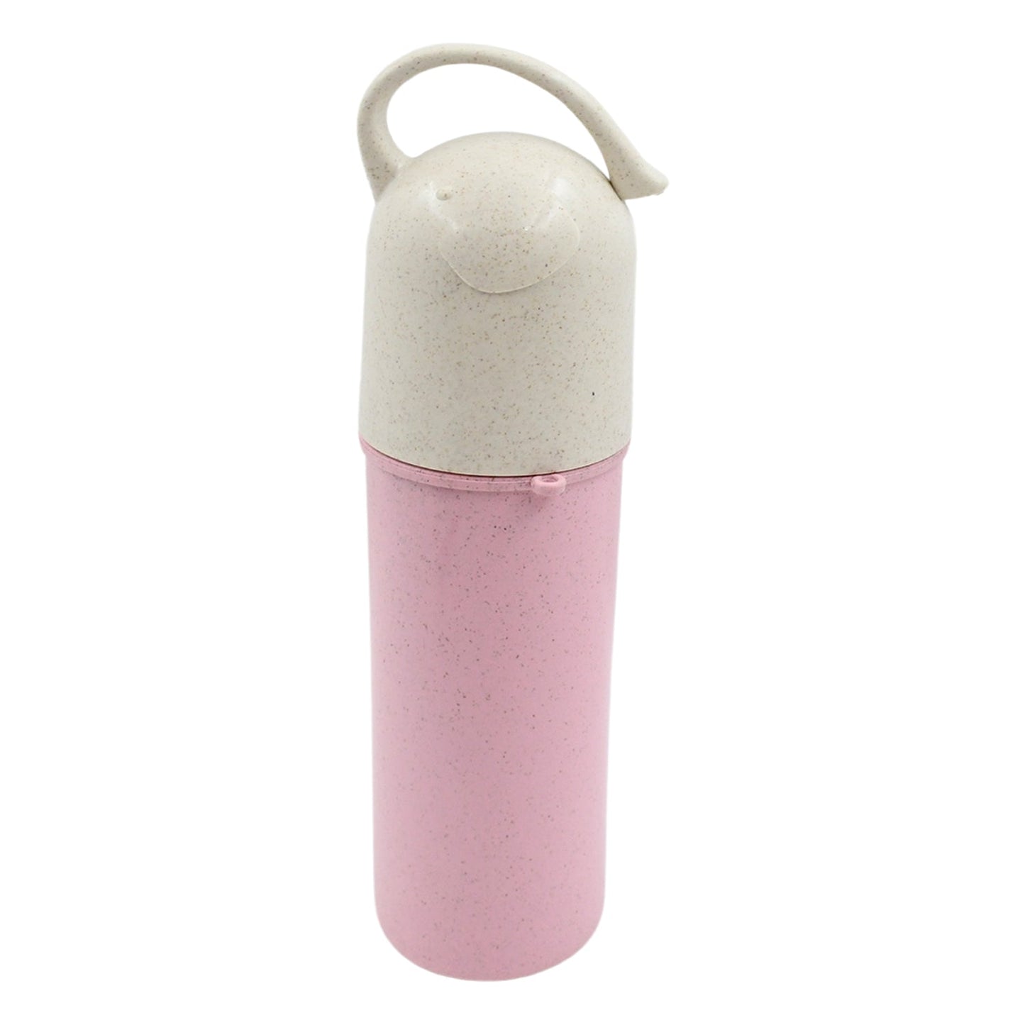 13075 Travel Coffee Cup Portable Water Bottle Wheat Straw Coffee Tea Mug Coffee Mug With Lids Handle For Coffee Teaportable For School(300 Ml Approx)