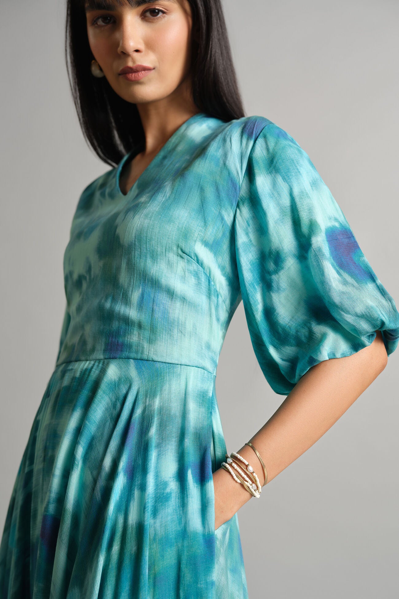 Blue Breeze Modal Dress for Women Soft and Flowy Casual Wear for Summer and Vacations