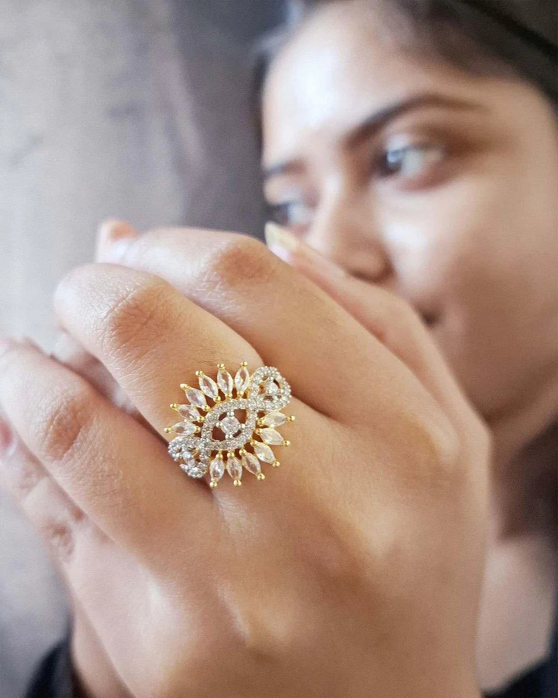 Zuvairiya Ring for Women Elegant and Trendy Fashion Jewelry