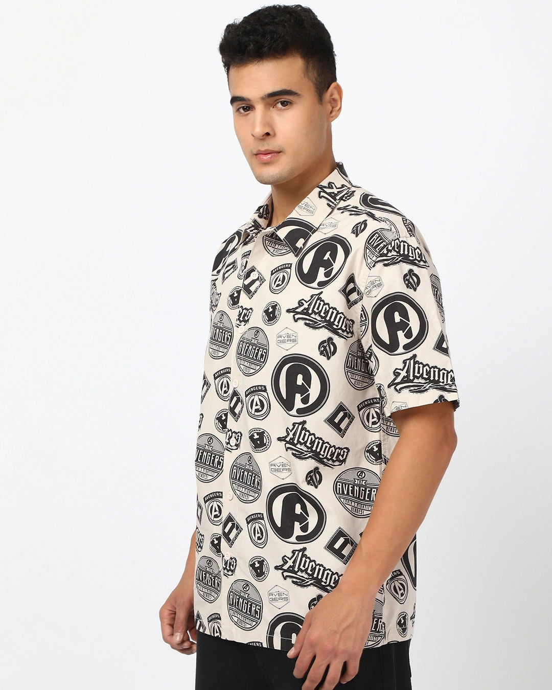 Authentic Superhero Graphic Printed Shirt for Men – Premium Casual Wear for Comic Fans, Pop Culture Lovers, and Daily Comfort