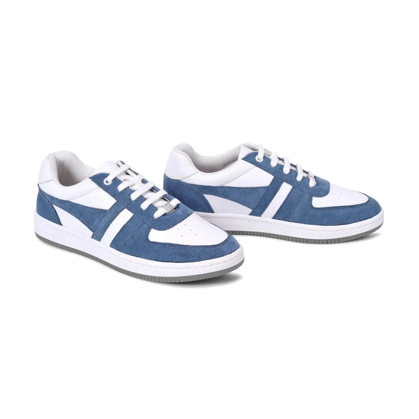 Women’s Duo Blue Sneakers Trendy Low-Top Sneakers for Everyday Wear