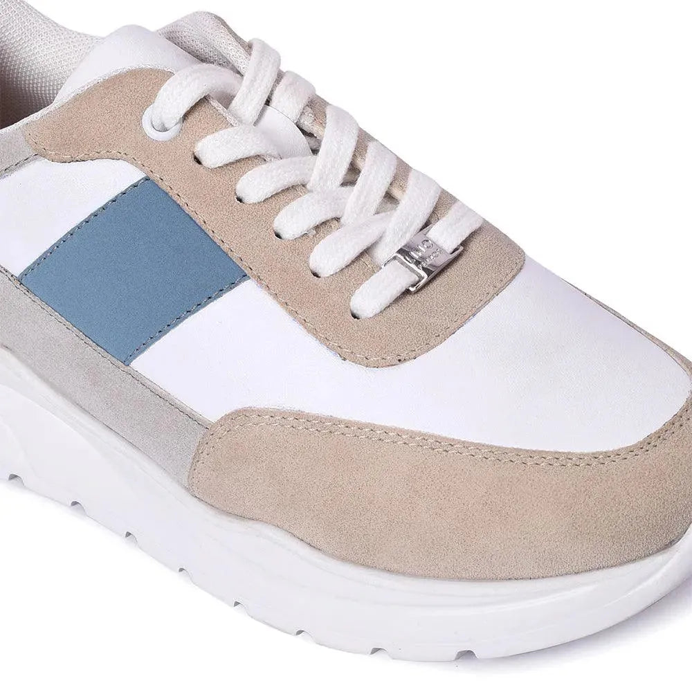 Stellar Nexus Rosecloud Blue Sneakers for Women Stylish Lightweight Casual Footwear