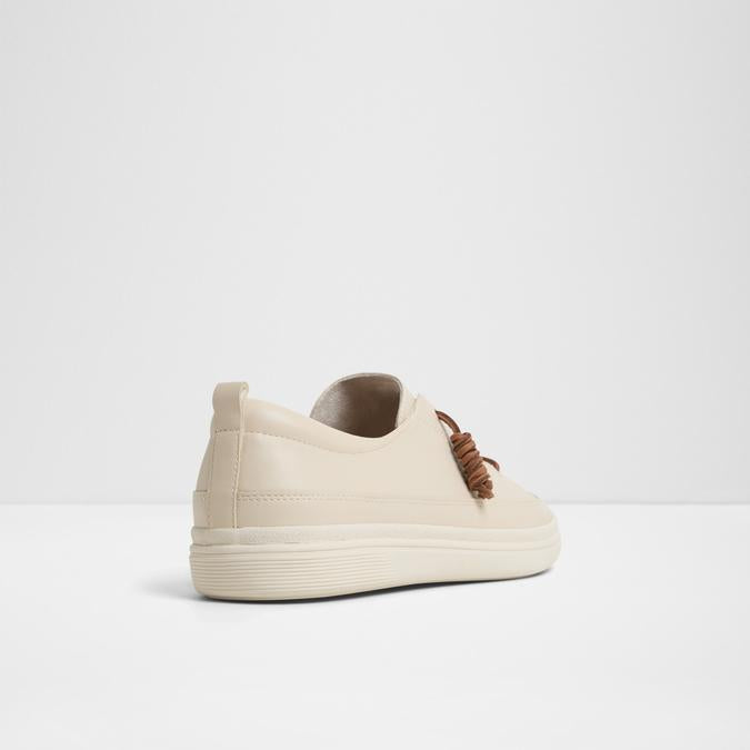 Lightweight White Low Top Sneakers for Men with Durable Sole and Breathable Upper