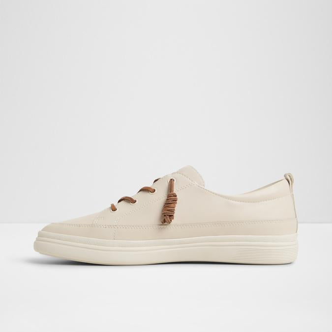Lightweight White Low Top Sneakers for Men with Durable Sole and Breathable Upper