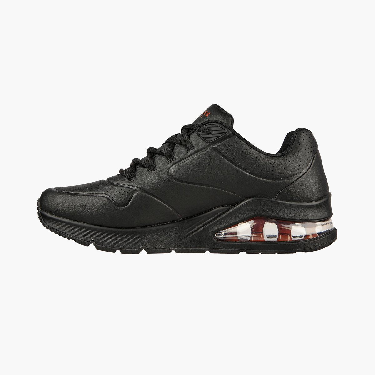 Skechers Men’s Perforated Lace-Up Sports Shoes Comfortable Lightweight Casual Sneakers for Walking Running and Training