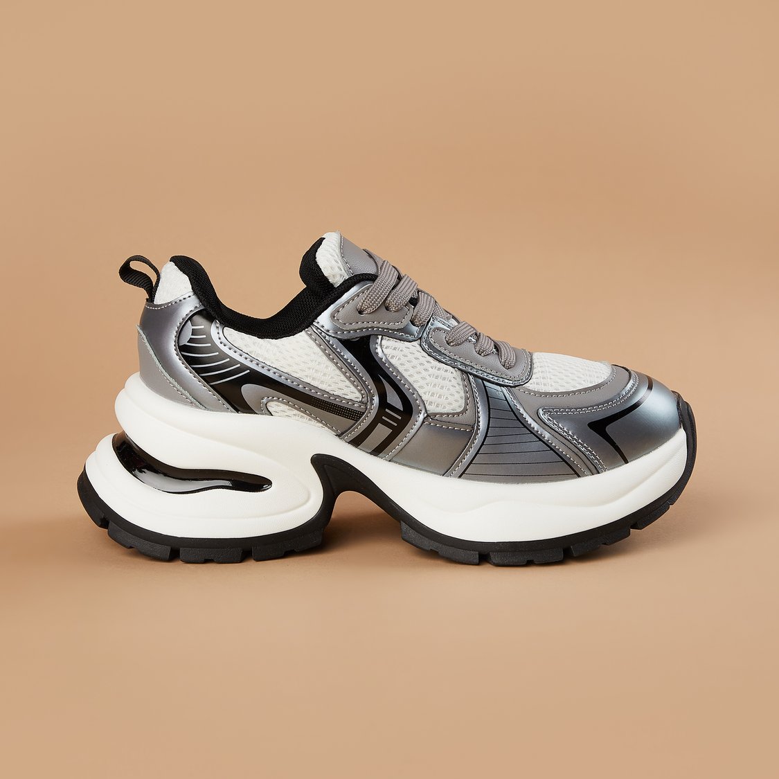 Colourblock High Top Sneakers Trendy Footwear for Men and Women