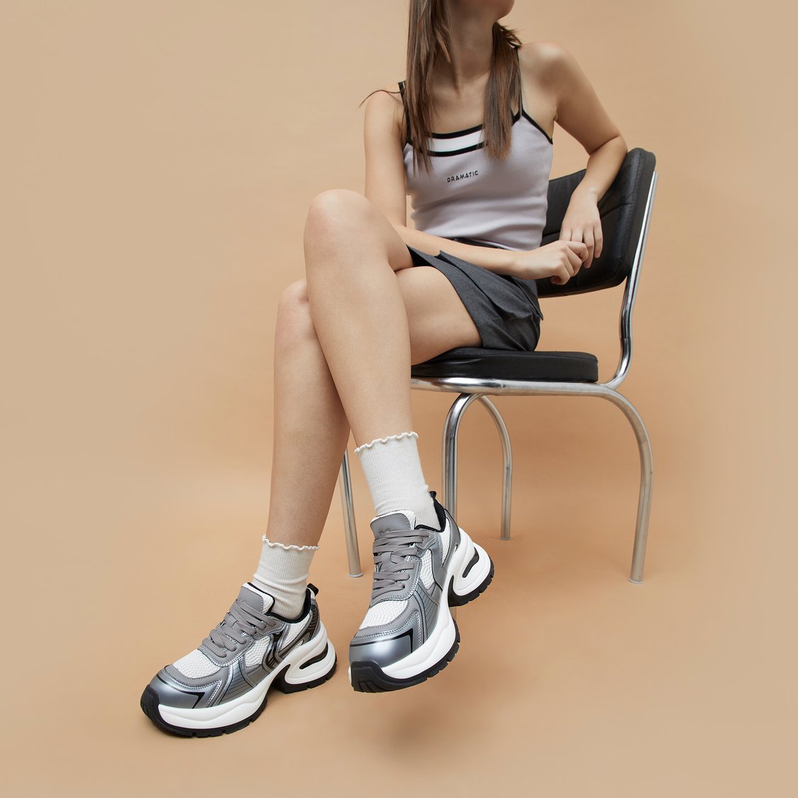 Colourblock High Top Sneakers Trendy Footwear for Men and Women