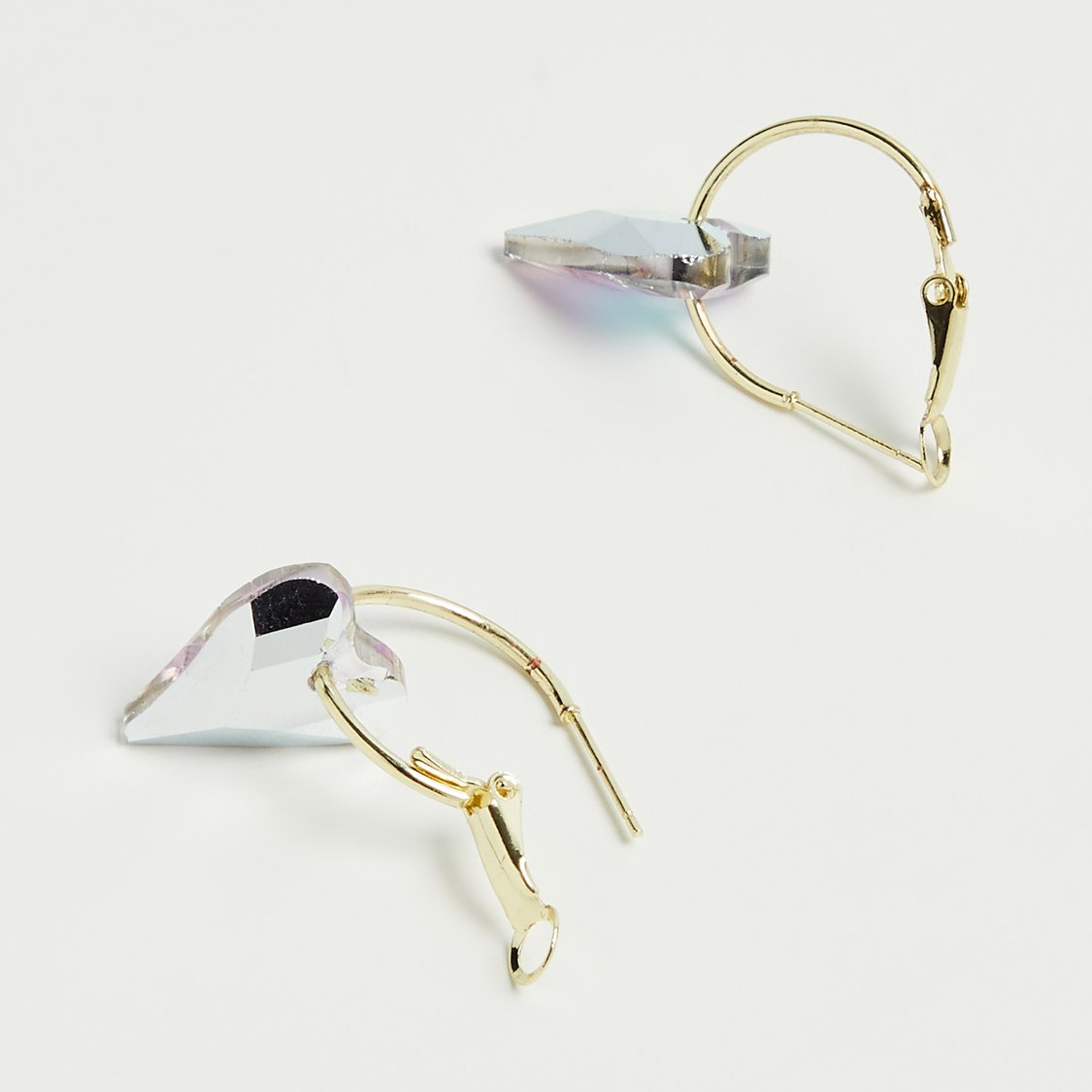 Heart Hoops for Women Sleek and Elegant Design