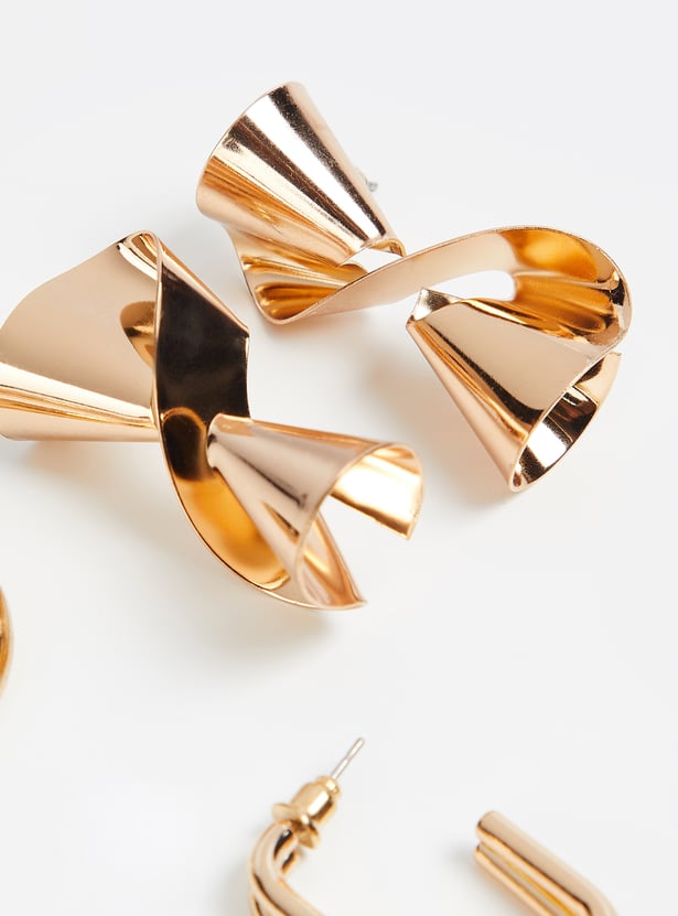 Women’s Multi-Purpose Earrings – 3 Piece Set for Different Outfits