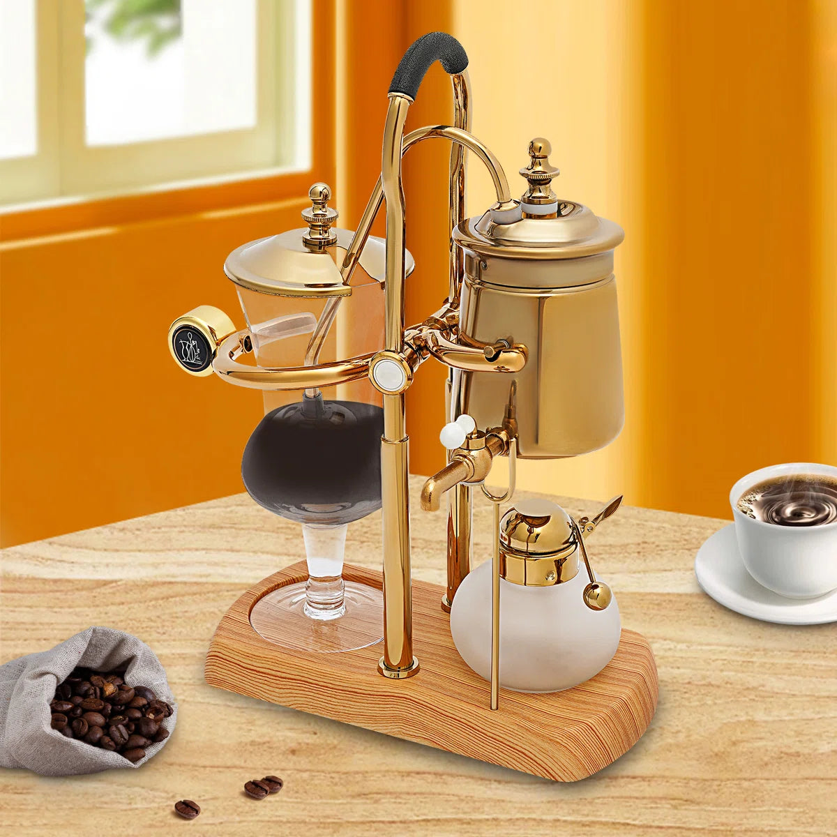 Balance Siphon Coffee Brewer Glass Coffee Maker