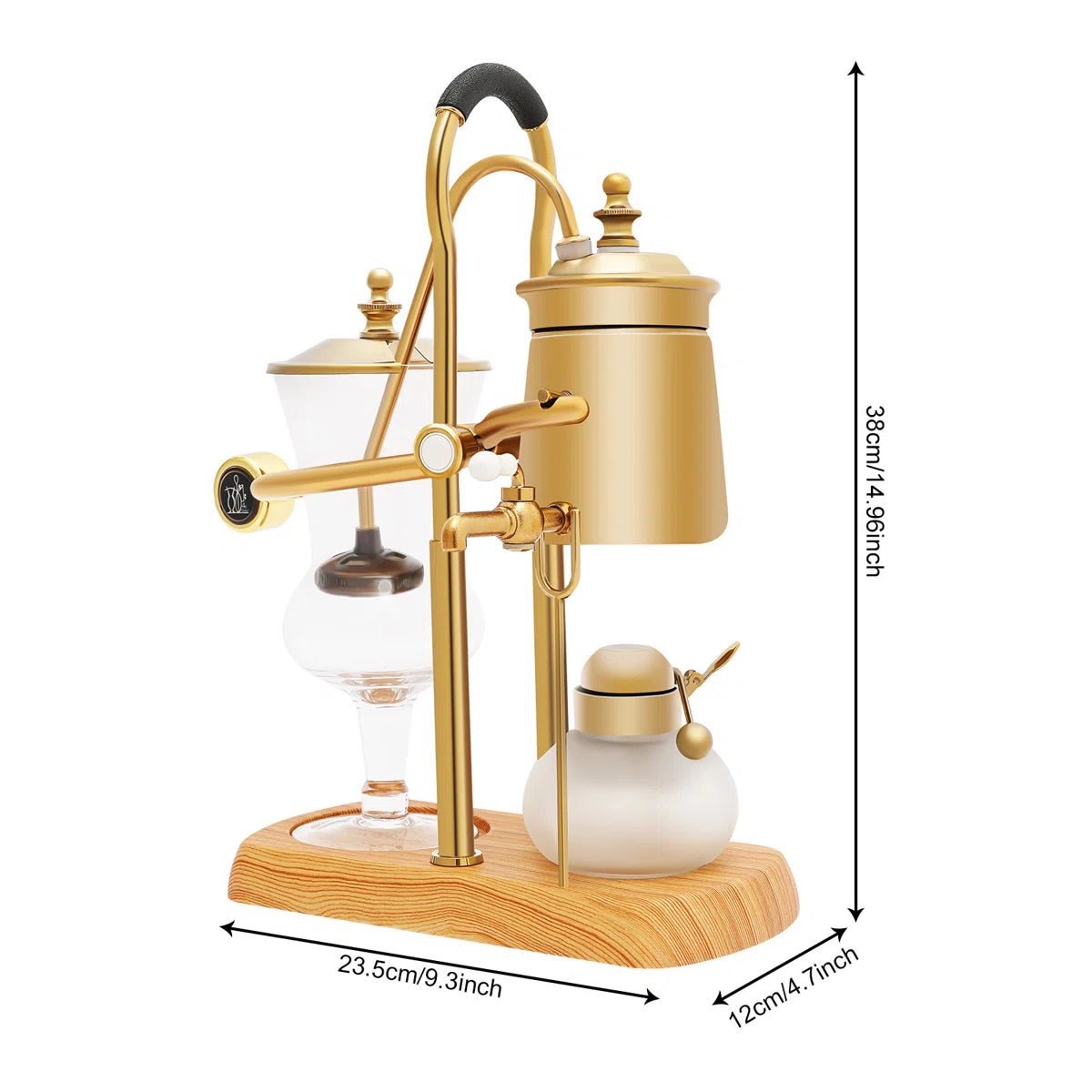 Balance Siphon Coffee Brewer Glass Coffee Maker