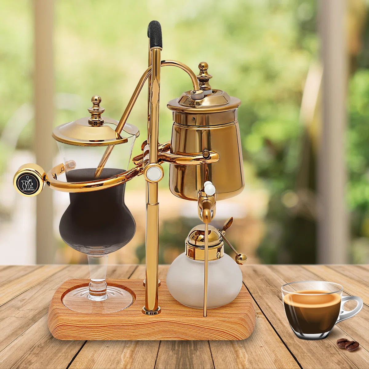 Balance Siphon Coffee Brewer Glass Coffee Maker