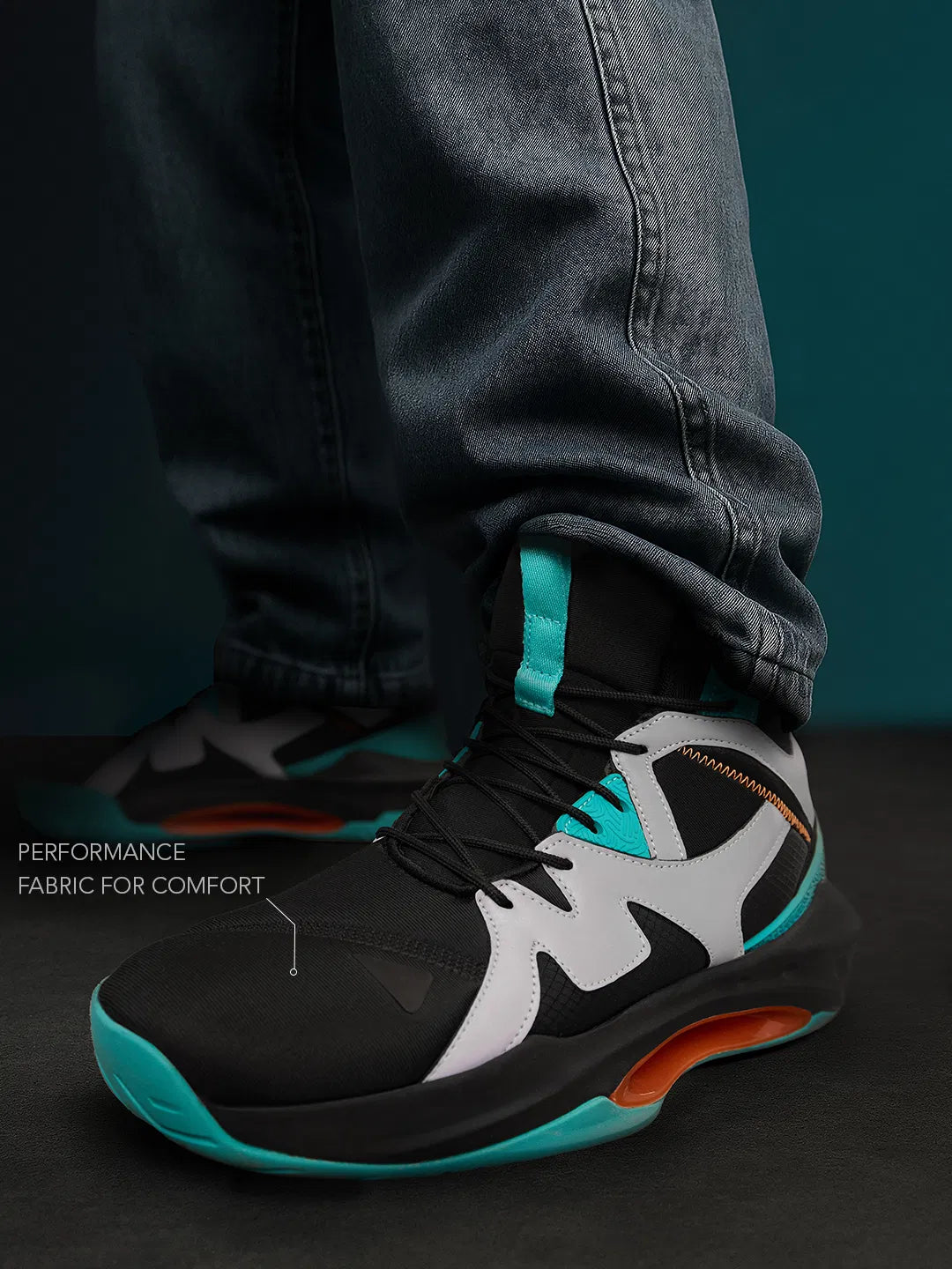 Trendy Hoops High Top Sneakers for Men Comfortable Lightweight Casual Sports Shoes for Daily Outfits