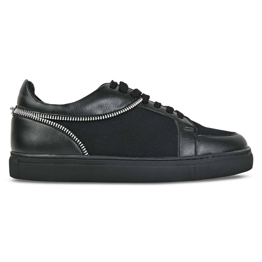 Modern Black Women’s Sneakers with Non Slip Outsole and All Day Comfort