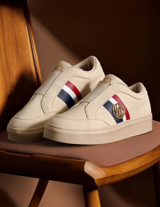 Casual Tiziana Striped Sneakers for Women Lightweight and Stylish