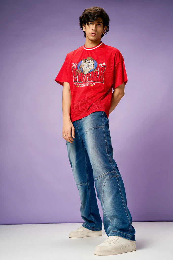 Mens Everblue Ridge Straight Leg Jeans for Casual and Everyday Wear
