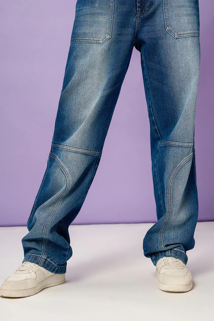 Mens Everblue Ridge Straight Leg Jeans for Casual and Everyday Wear