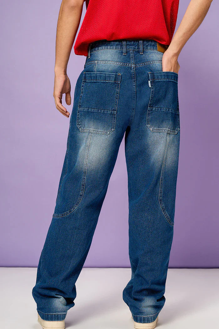 Mens Everblue Ridge Straight Leg Jeans for Casual and Everyday Wear