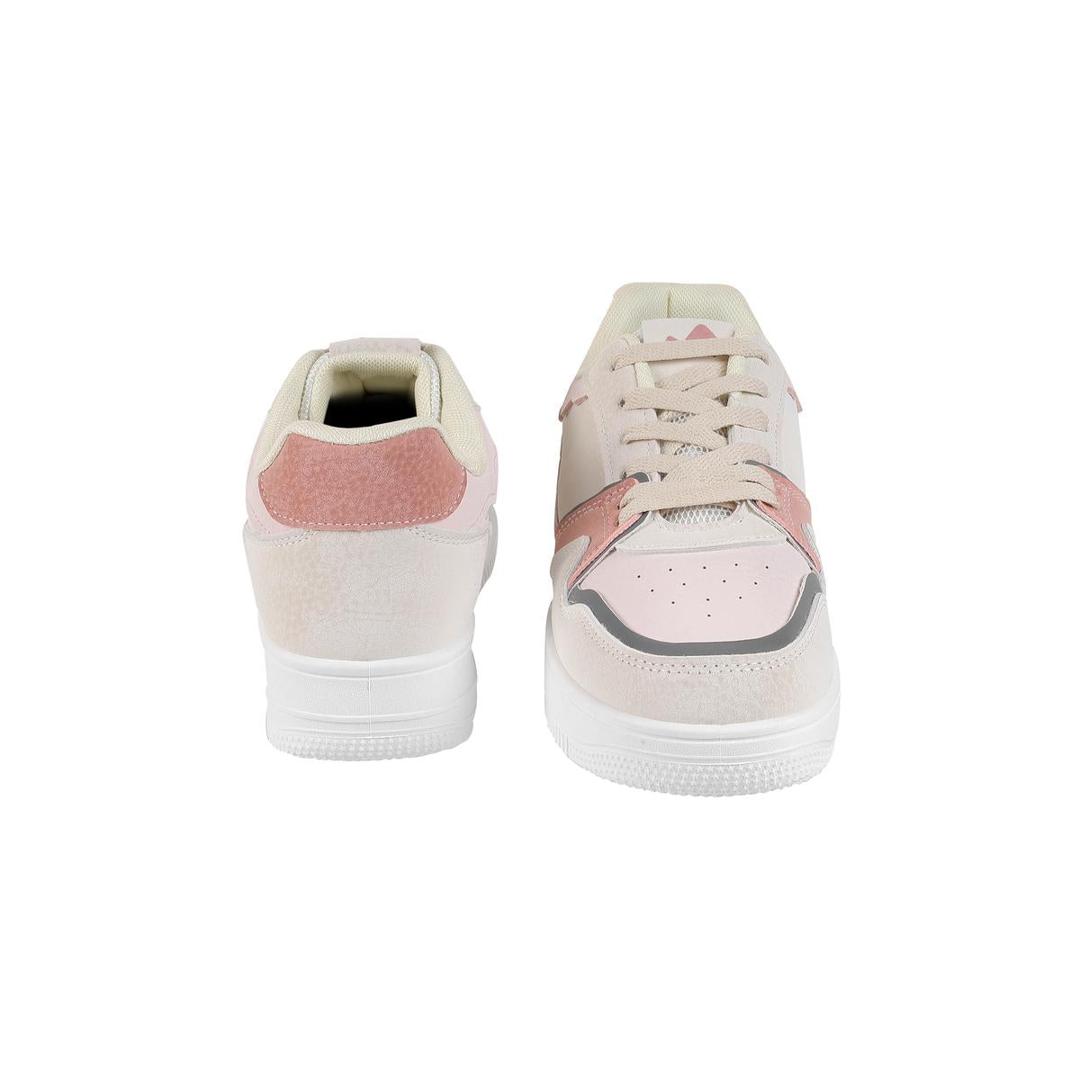 Statement Pink Casual Sneakers for Women with Modern Design and Comfortable Fit