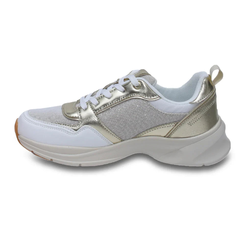 BroShop London Signature Gold Sneakers