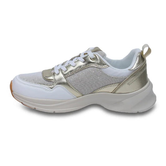 BroShop London Signature Gold Sneakers