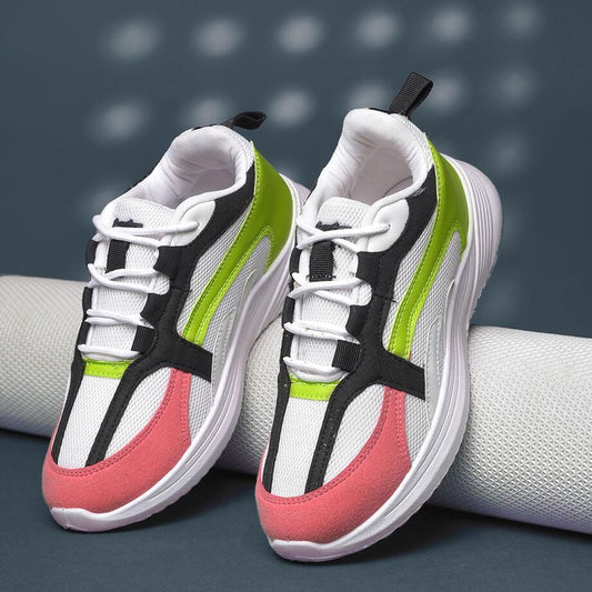 Lightweight Women’s Flat Multi Sneakers Ideal for Walking and Work