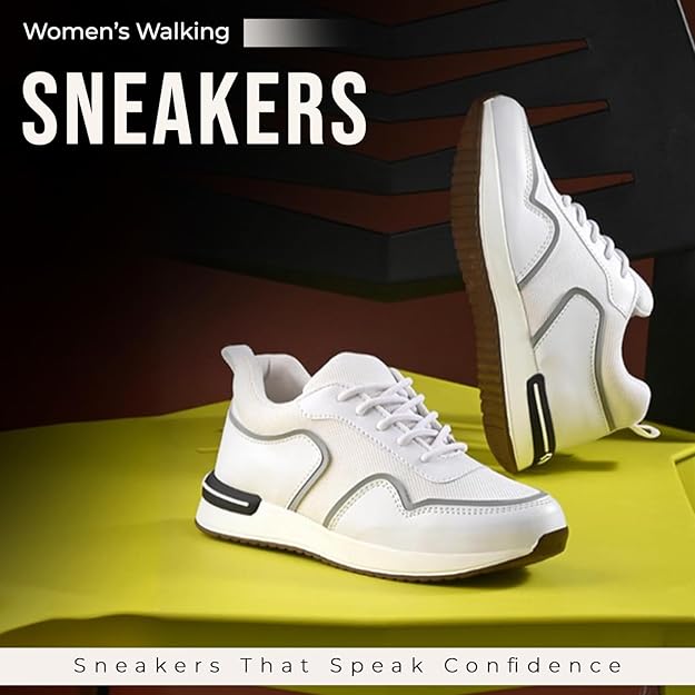Lightweight Training Sneakers for Women Cushioned & Comfortable for Daily Wear