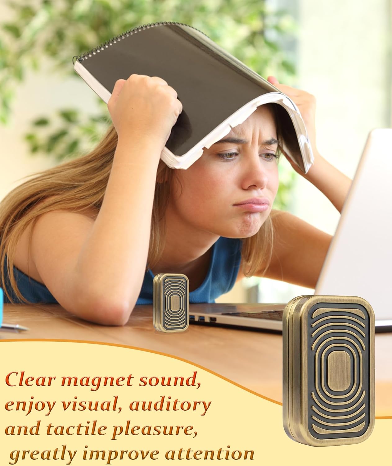 Sensory Fidget Slider Toy for Adults Stress Relief Relaxation and Anxiety Reducing EDC Gadget