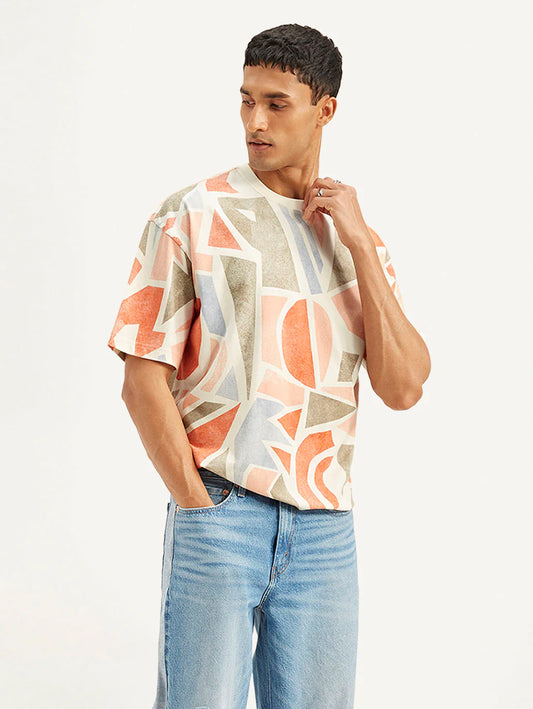 Classic Men’s Loose Fit Graphic Tee with Comfortable Fabric and Modern Street Style Appeal
