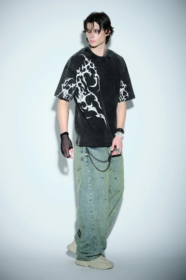 Versatile Oversized T-shirt for Men with Relaxed Fit Suitable for Casual, Travel, and Everyday Style