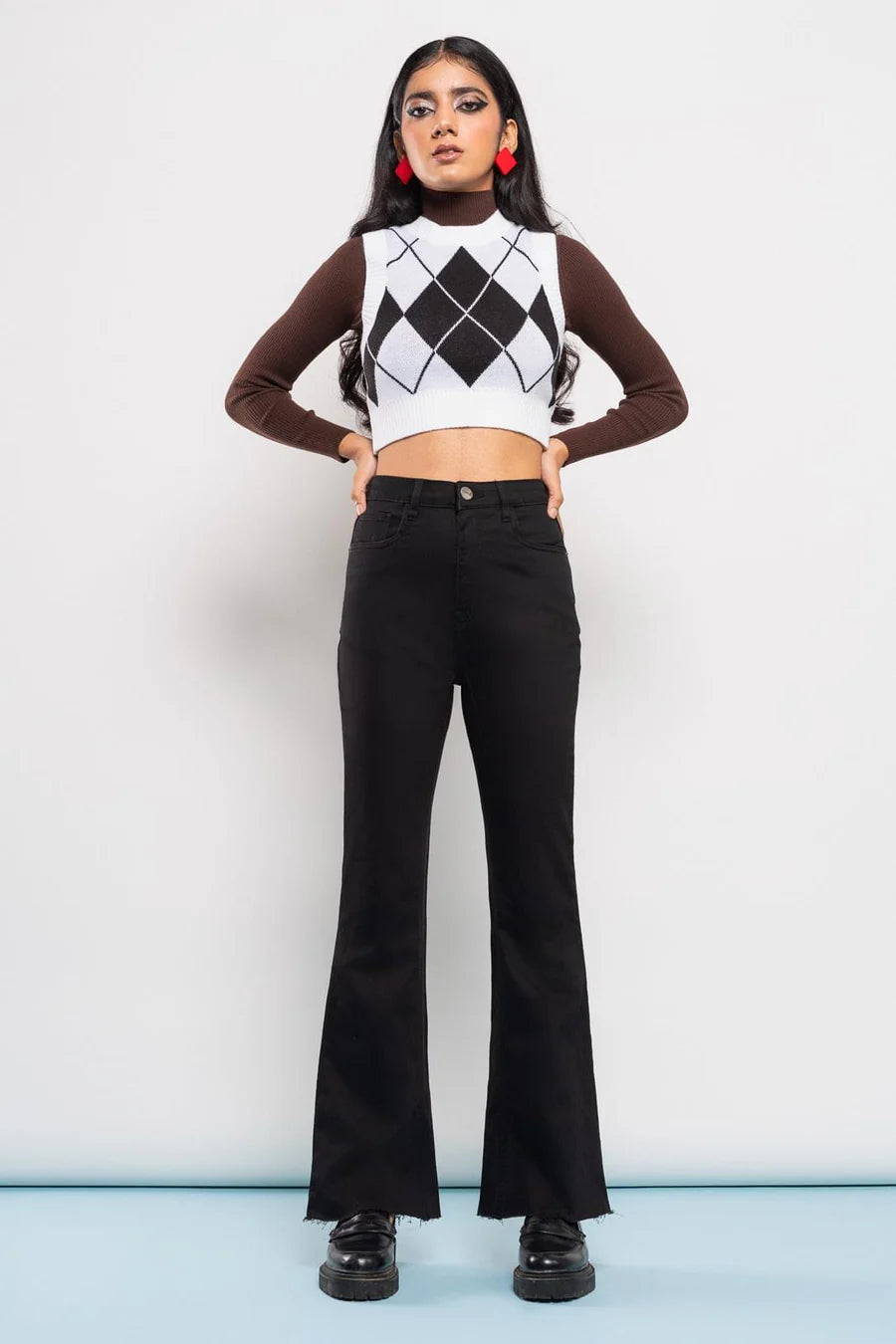 Everyday Women’s Basic Black Bootcut Denim with Soft Comfortable Stretch