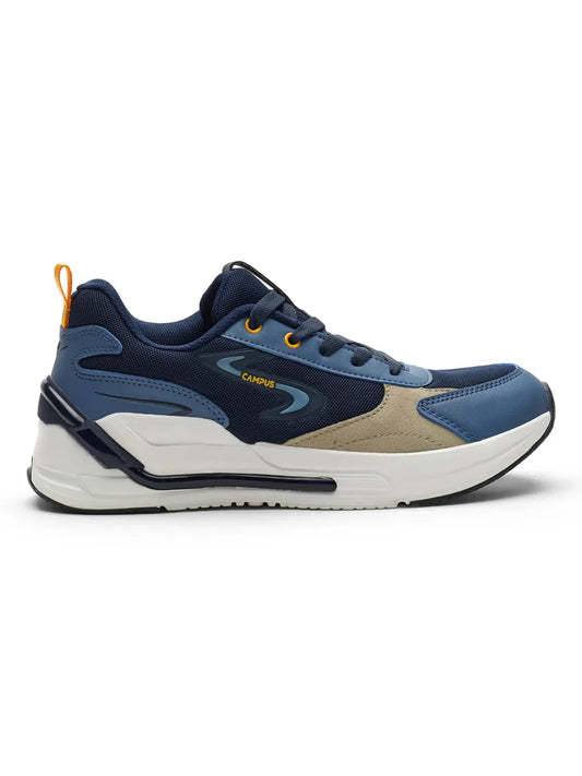 Men’s Casual Navy Sneakers Fashionable Lightweight Shoes for Daily Comfort and Street Style