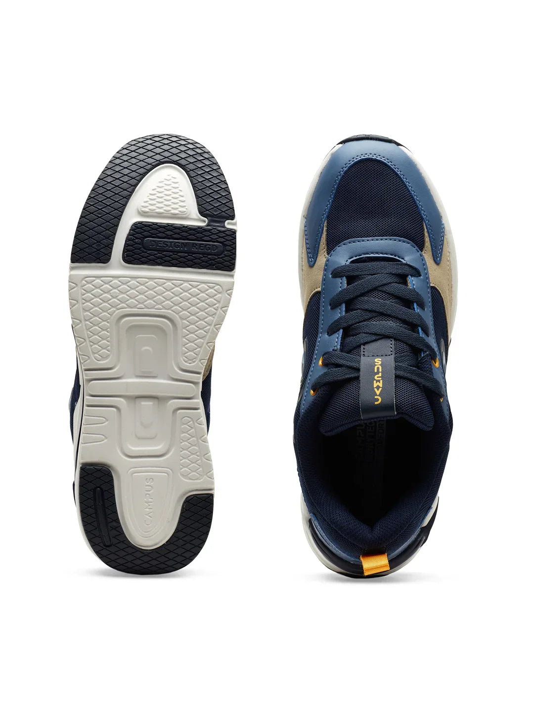 Men’s Casual Navy Sneakers Fashionable Lightweight Shoes for Daily Comfort and Street Style