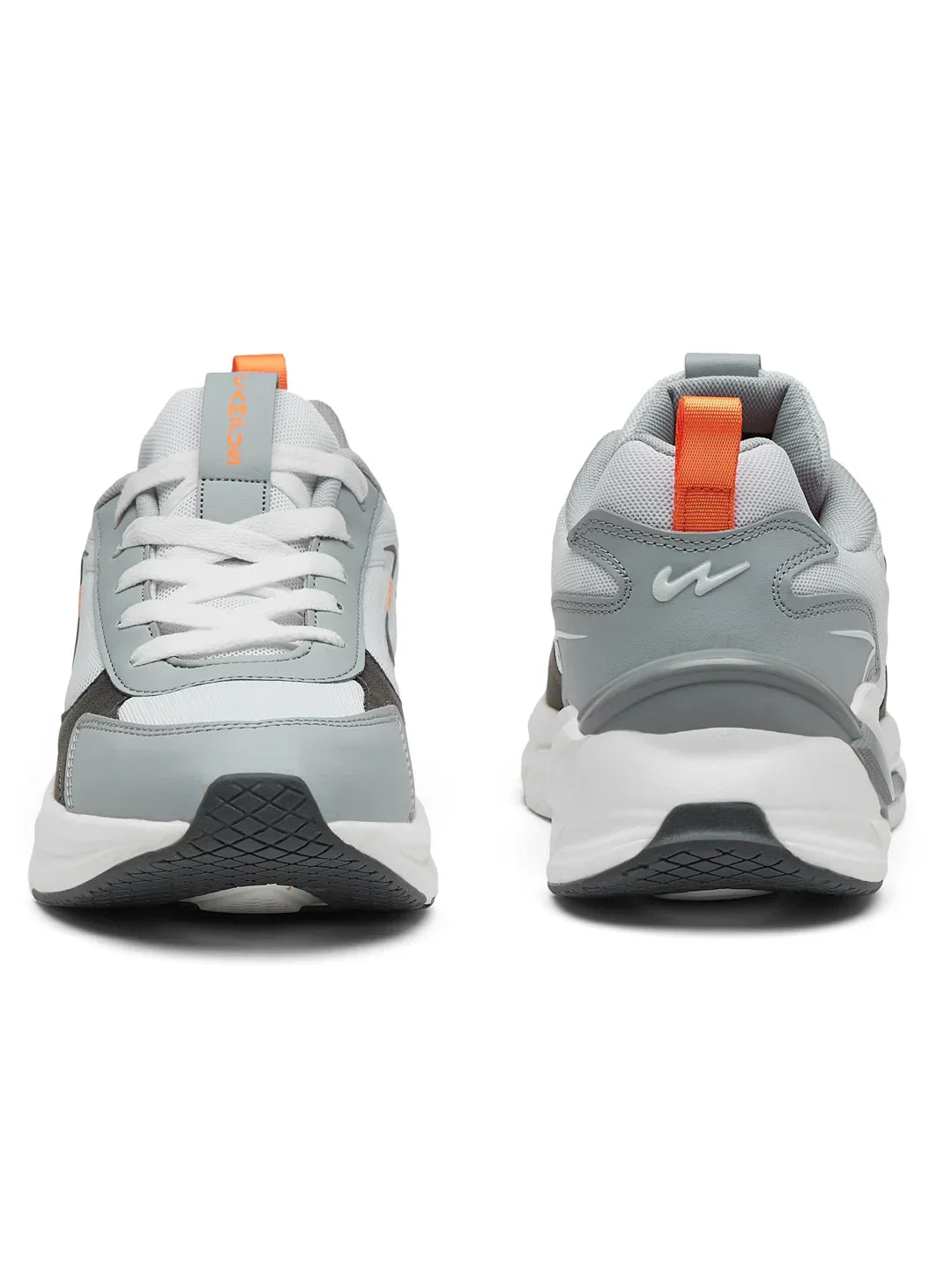 White Casual Sneakers for Men Durable Walking Running and Gym Fashion Shoes