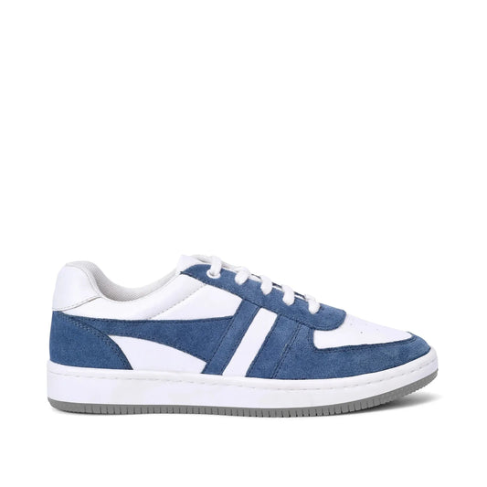 Women’s Duo Blue Sneakers Trendy Low-Top Sneakers for Everyday Wear