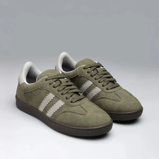 Olive Sneakers for Women Stylish Casual Sneakers with Comfortable Cushioning