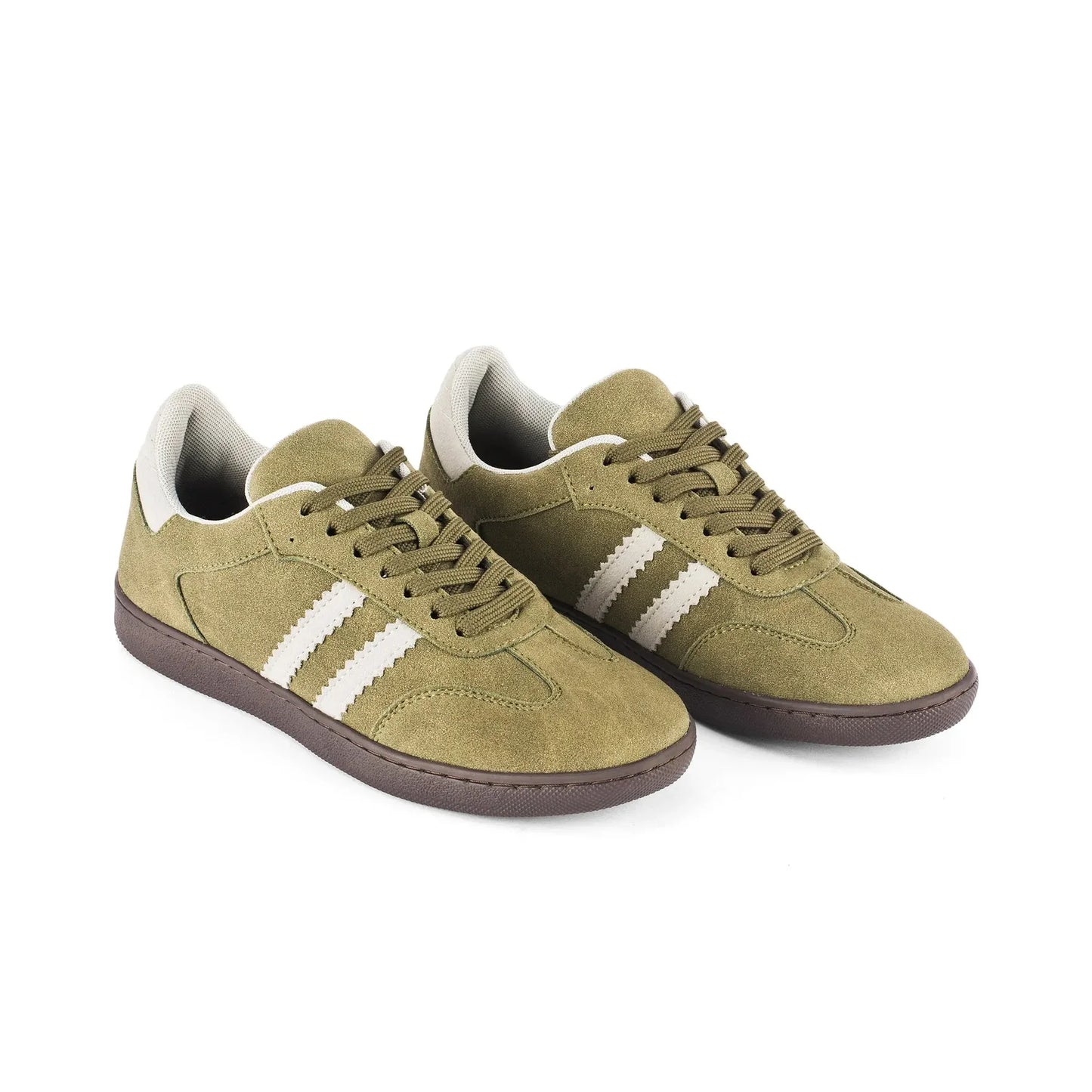 Olive Sneakers for Women Stylish Casual Sneakers with Comfortable Cushioning