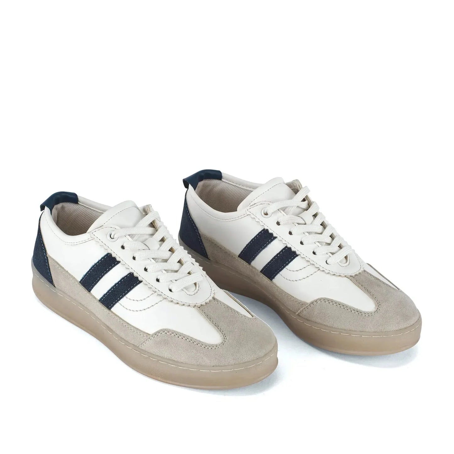 Women’s Orbit Grey Sneakers Trendy Low-Top Sneakers for Everyday Wear