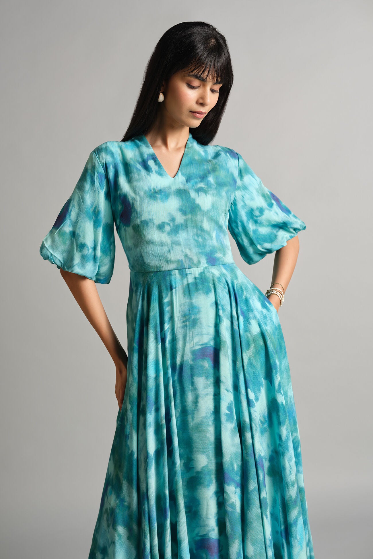Blue Breeze Modal Dress for Women Soft and Flowy Casual Wear for Summer and Vacations