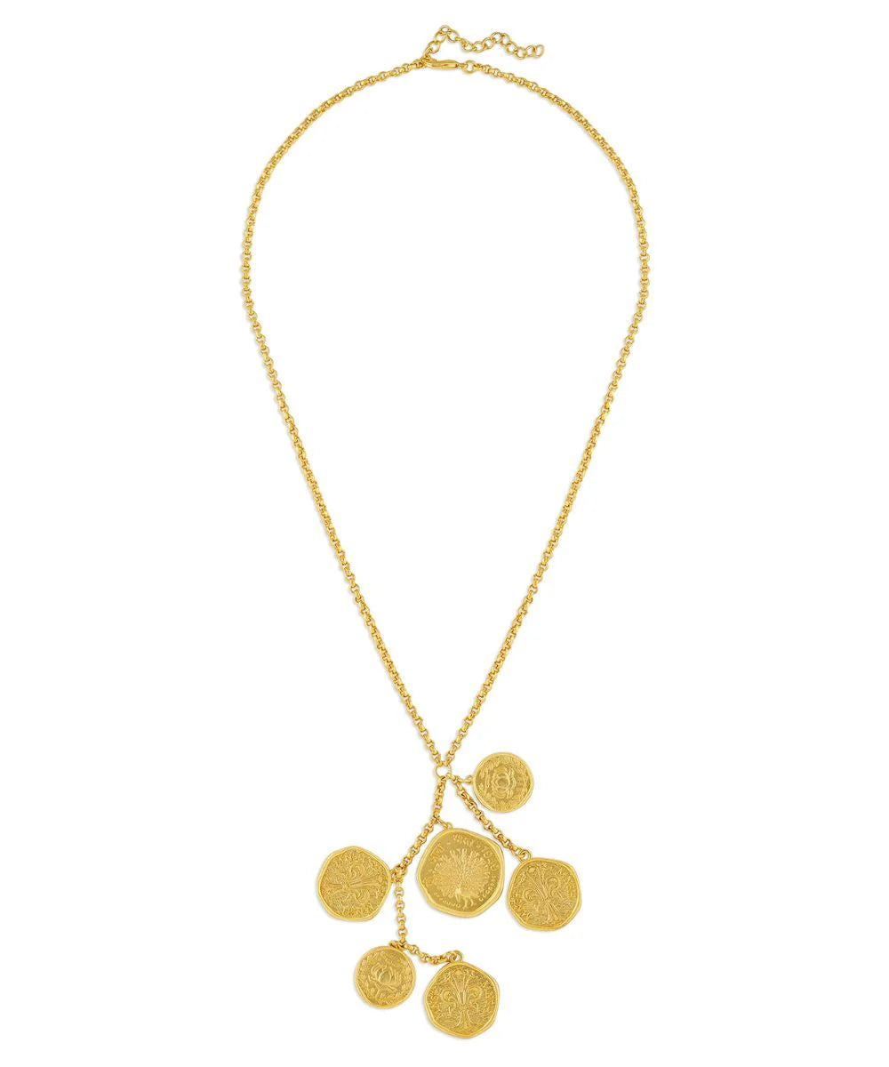 Mor Kamal Statement Long Chain Necklace for Women’s Fashion