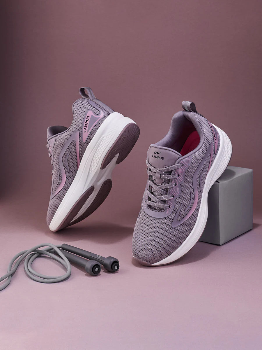 Pink Women’s Running Shoes Lightweight Breathable Sneakers for Jogging