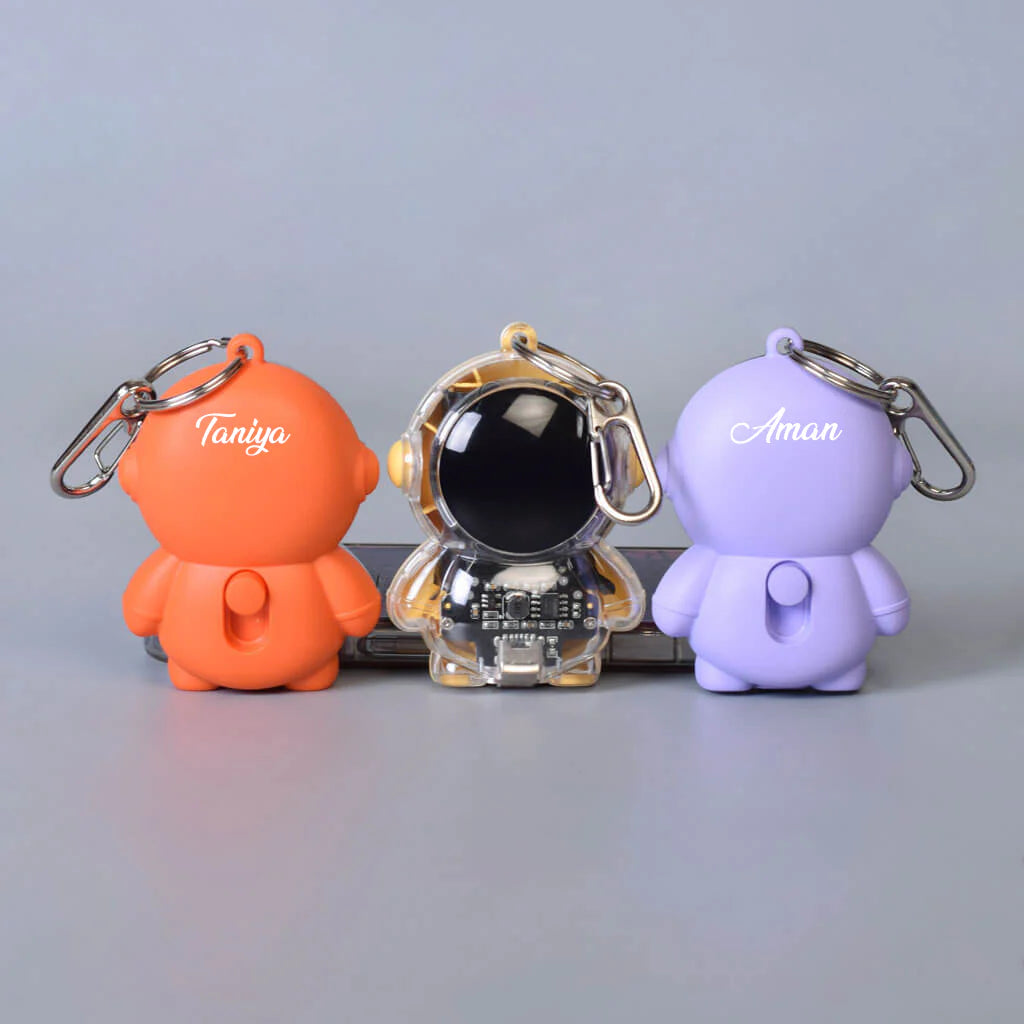 Stylish Astro Keychain with Emergency Powerbank Compact Portable and Travel Friendly