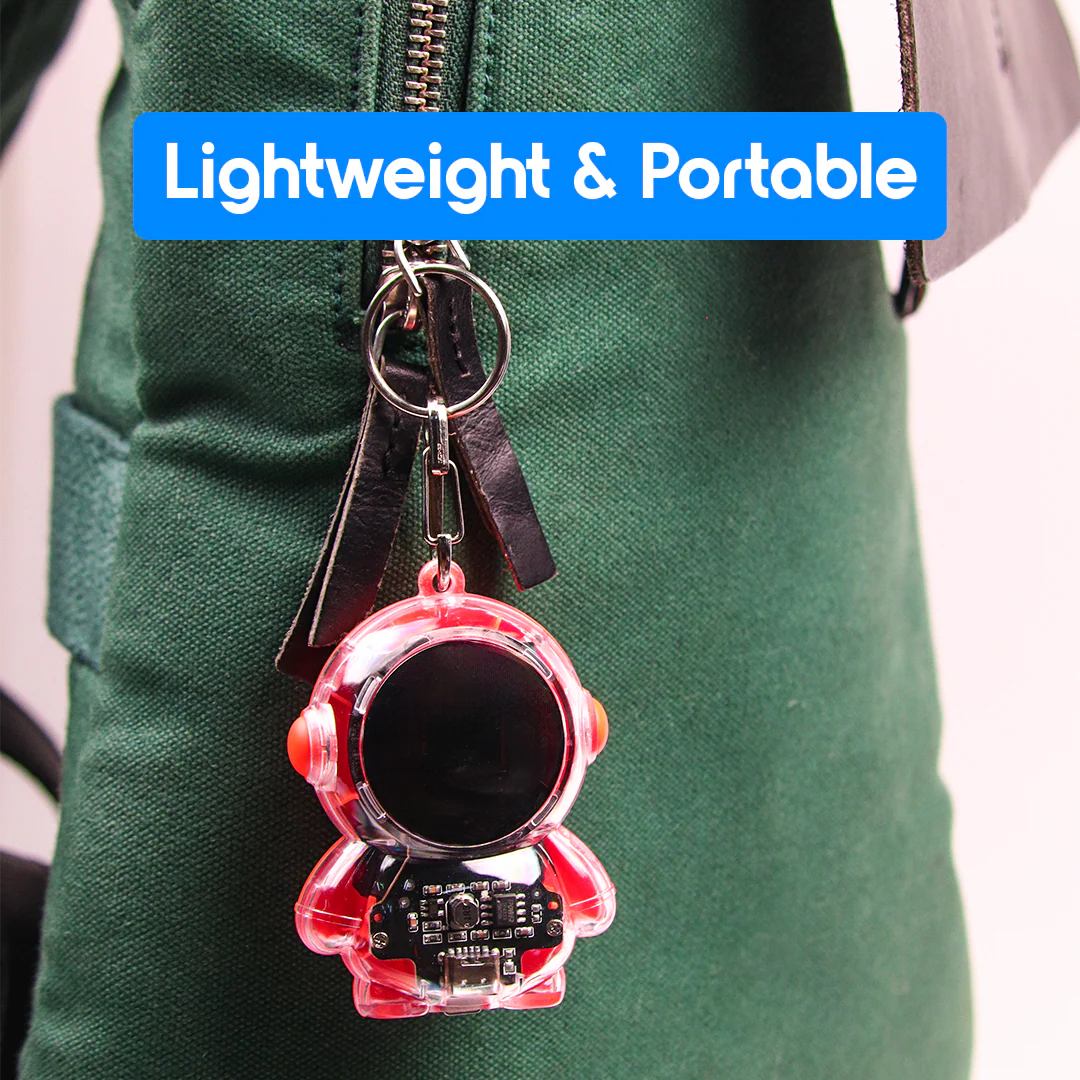 Stylish Astro Keychain with Emergency Powerbank Compact Portable and Travel Friendly